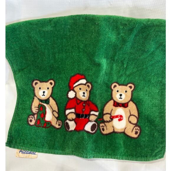 Vintage hand towels lot (3) Christmas Hilasal brand - Picture 7 of 7